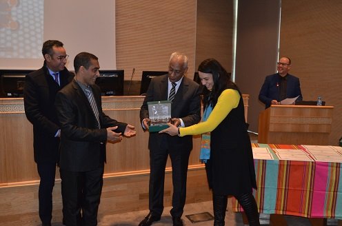 حفل اختتام الملتقى الاول للمشرفين الاجتماعيين بالمؤسسات السجنية يوم19 يناير 2018