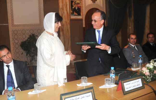 الفرقة الوطنية تستمع لعامل عمالة بن مسيك السيدة خديجة بن الشويخ