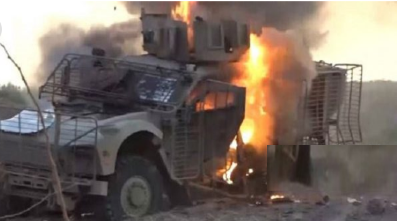 القوات المسلحة الملكية تدمر عربة مسلحة للبوليساريو بالقرب من المحبس