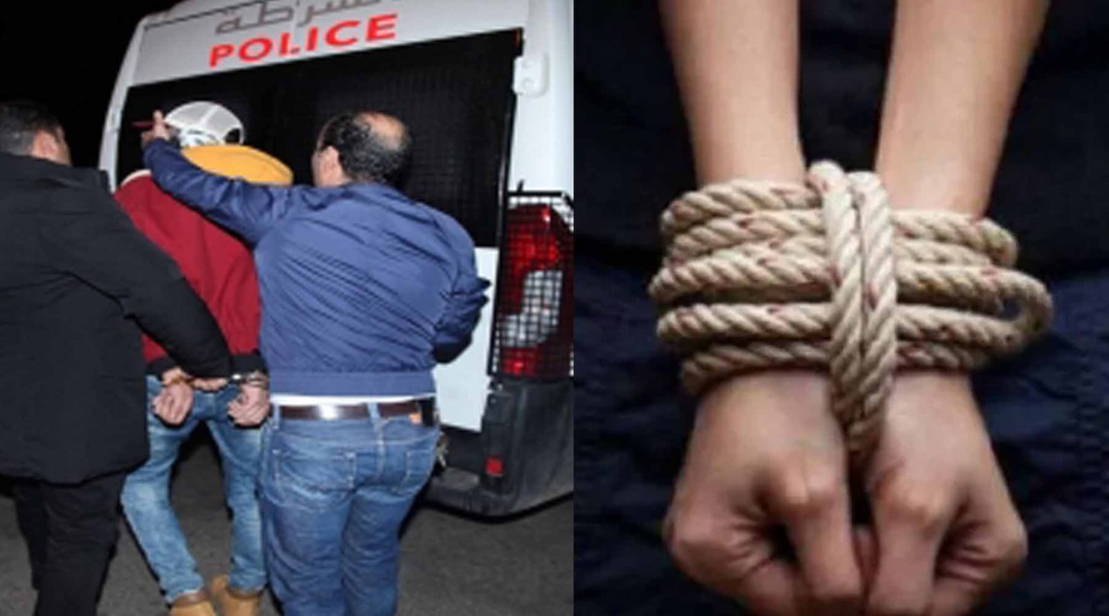 محاولة اختطاف سيدة و سرقة اغرضها وراء توقيف احد الاشخاص و البحث عن اخر بالقنيطرة