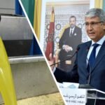 الصحراويين المغاربة وأعيان القبائل بالذكرى 68 لعيد الإستقلال بالقرب من الجدار العازل