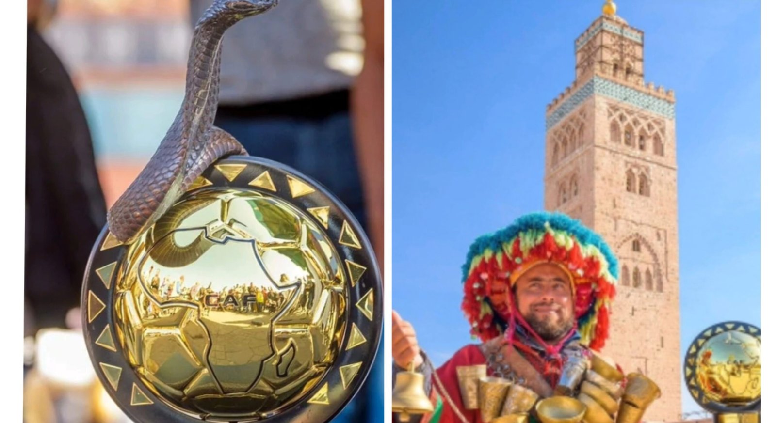 الكرة الذهبية الأفريقية تجوب عددا من مآثر مدينة مراكش