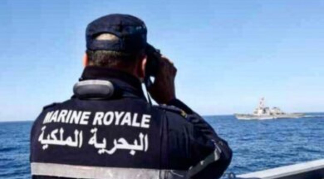 بلاغ القوات المسلحة الملكية حول تدخل عناصر مكلفة بمراقبة الساحل