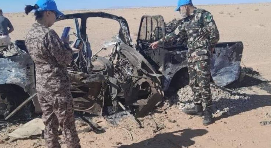 قصف مغربي على عصابات البوليساريو في ليلة البوناني