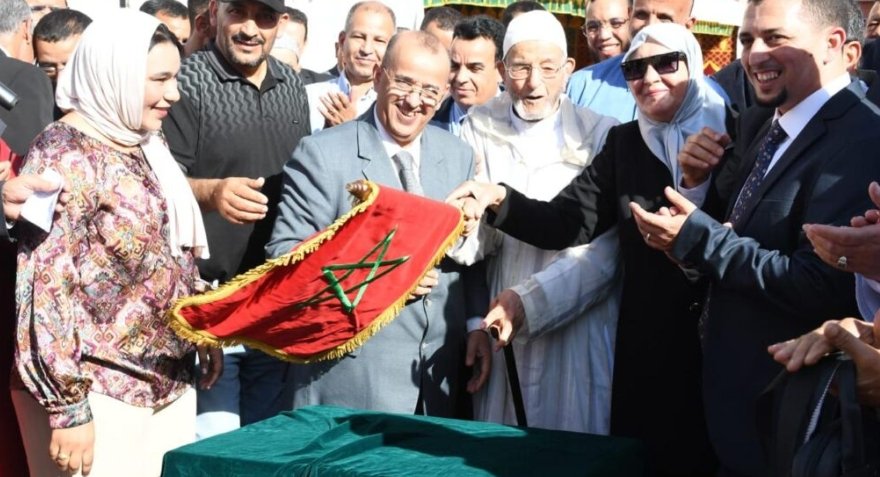 في ذكرى المسيرة الخضراء عامل انزكان ايت ملول يدشن مشارع تنموية هامة