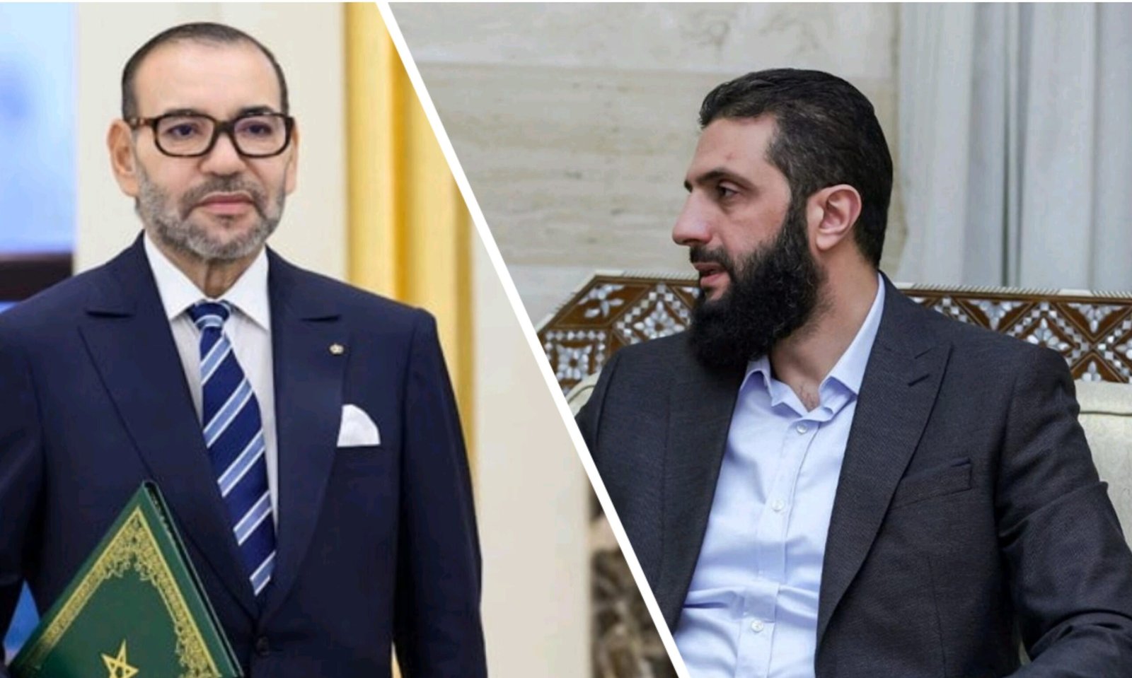 جلالة الملك يهنئ السيد أحمد الشرع بمناسبة توليه رئاسة الجمهورية العربية السورية في المرحلة الانتقالية