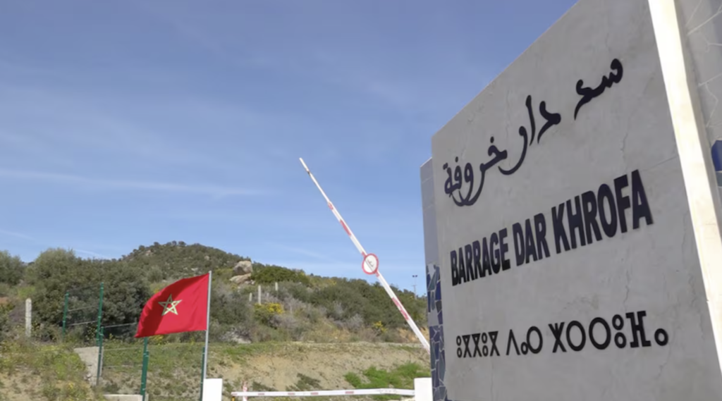 نسبة إنجاز مشروع الربط المائي بين سدَّيْ وادي المخازن ودار خروفة بلغت 96%