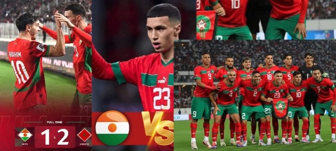 المنتخب المغربي يفلت من نتيجة التعادل و يفوز على النيجر برسم تصفيات كأس العالم 2026