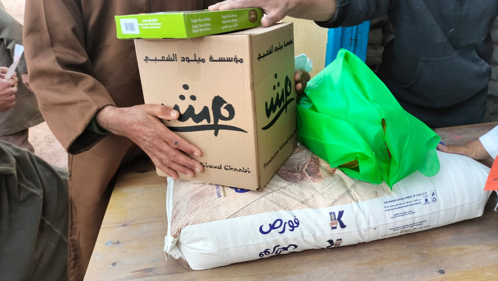 مؤسسة ميلود الشعبي توزع 16000 قفة رمضانية بالصويرة