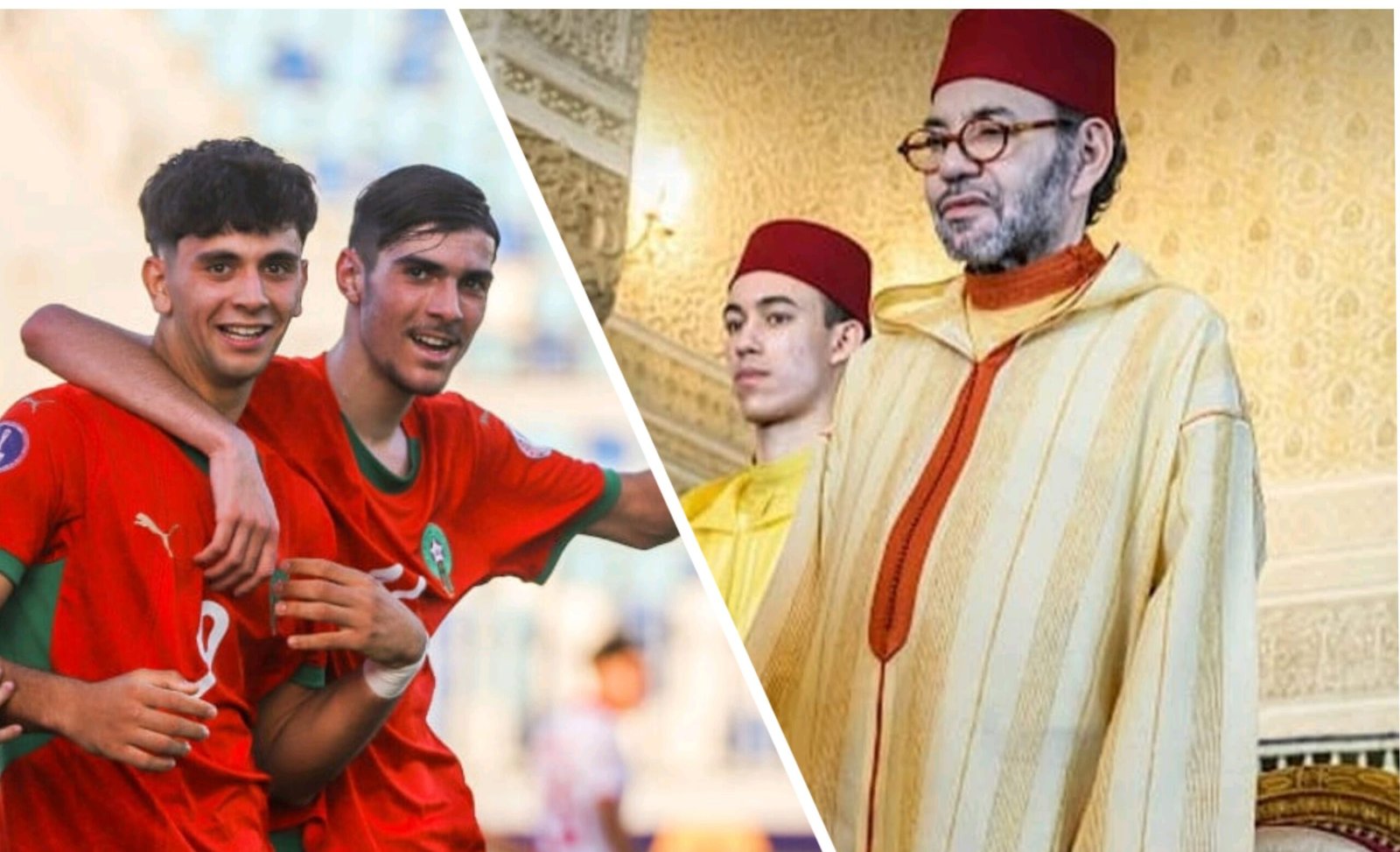 جلالة الملك يهنئ اشبال الأسود على فوزهم بكأس العالم لاقل من 20 سنة