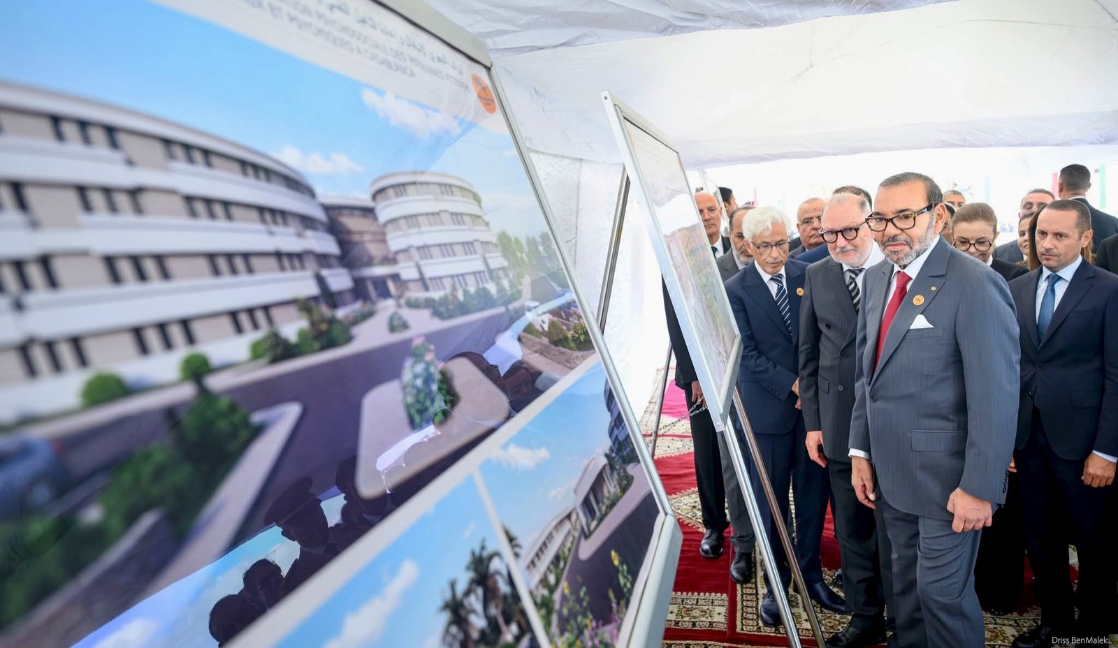 جلالة الملك يعطي انطلاقة أشغال بناء مركب جهوي للصحة النفسية بإقليم مديونة