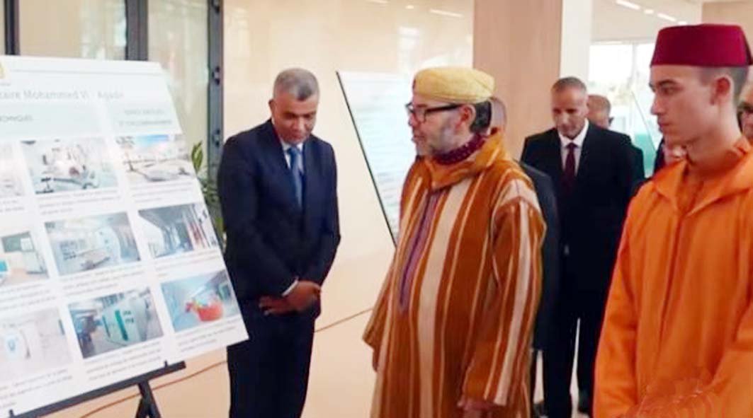 تعليمات ملكية لافتتاح المركز الاستشفائي الجامعي محمد السادس بأكادير