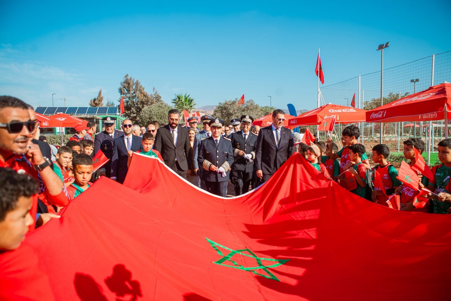 امزازي يعطي انطلاقة المعرض الرقمي لصور المسيرة الخضراء، الذي ينظمه قطاع التواصل بجهة سوس ماسة