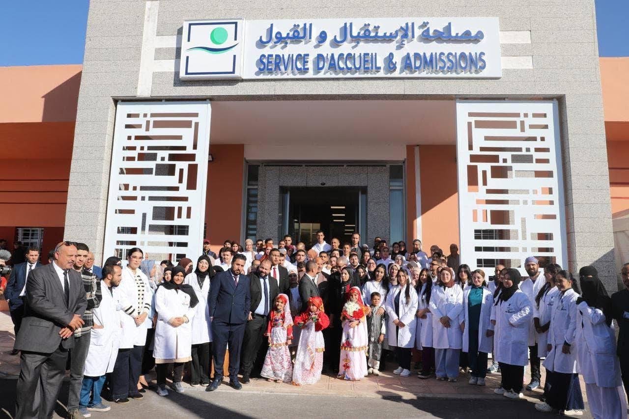 الوزير التهراوي يفتتح رسمياً مستشفى القرب بايمنتانوت