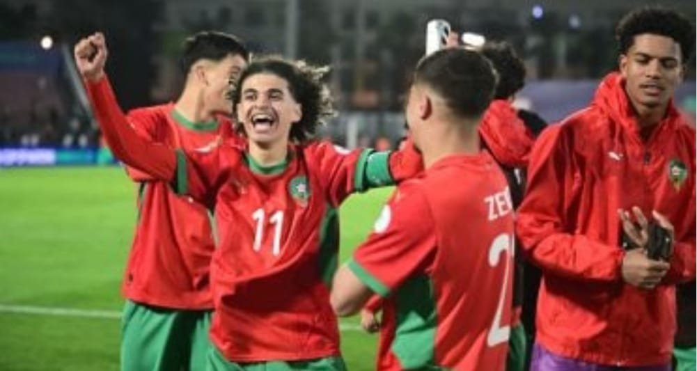 المنتخب المغربي U17 يتاهل رسميًا إلى الدور ثمن النهائي من كأس العالم للناشئين