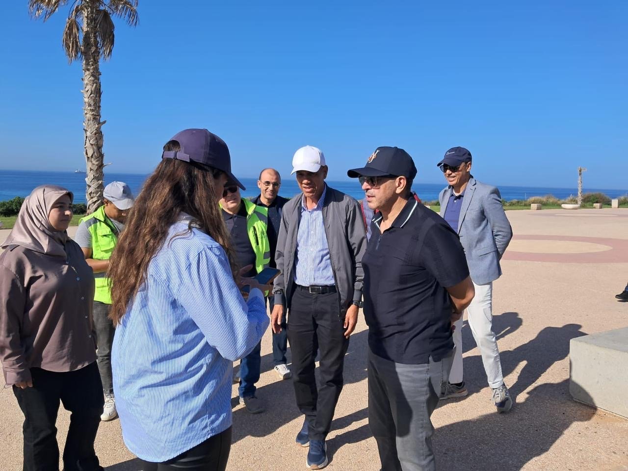 قبل شهر على إنطلاق الكان امزازي يزور النقط التي شملتها أشغال التهيئة والتأهيل