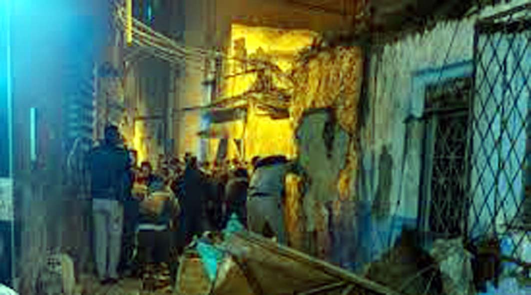 اصابة شخصين في انهيار منزل قديم بطنجة