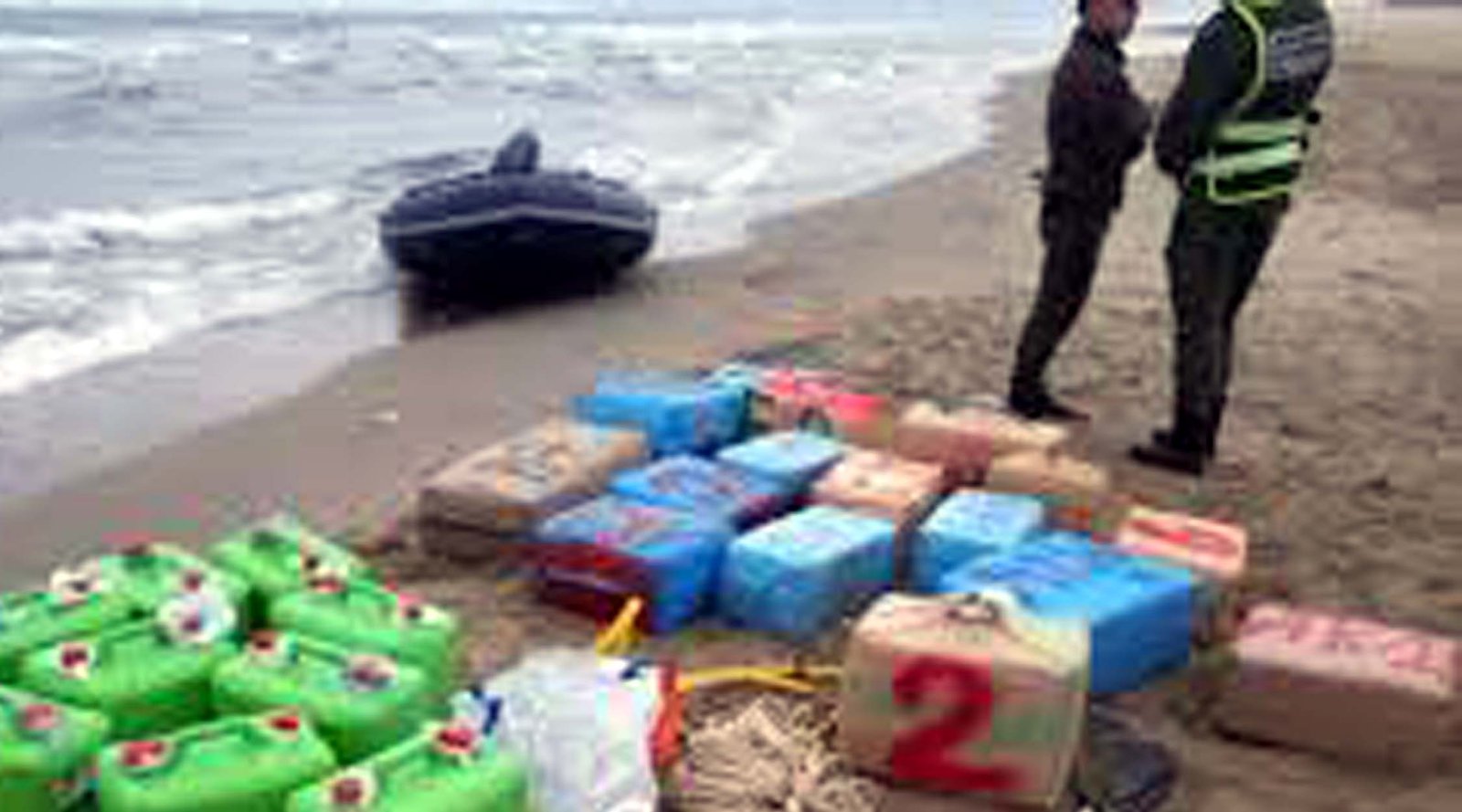 مواجهة عنيفة بين عناصر القوات المساعدة و مهربين تنتهي باحباط عملية تهريب دولي للمخدرات