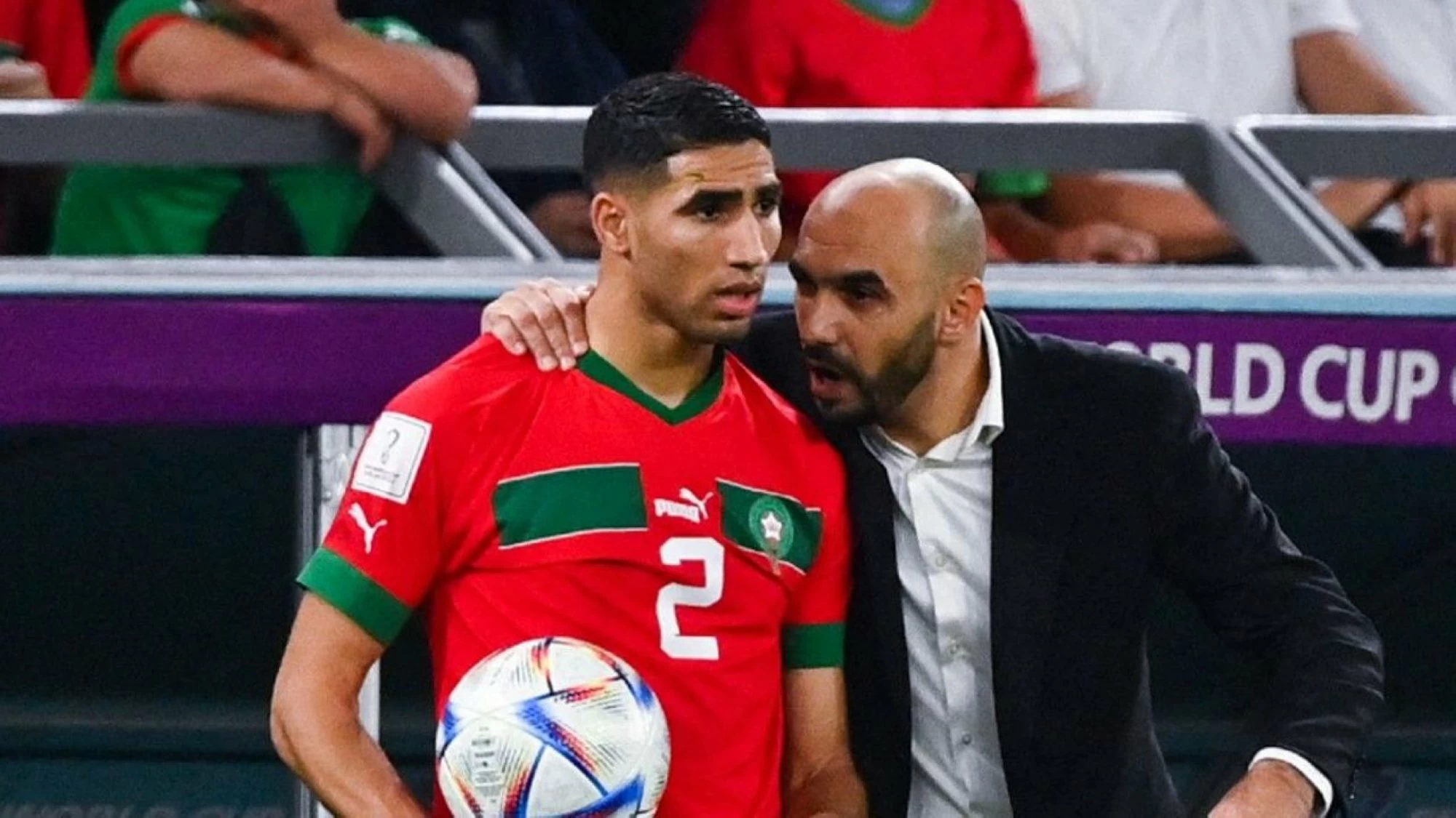 الركراكي يكشف عن خطة ادماج حكيمي خلال مواجهة زامبيا