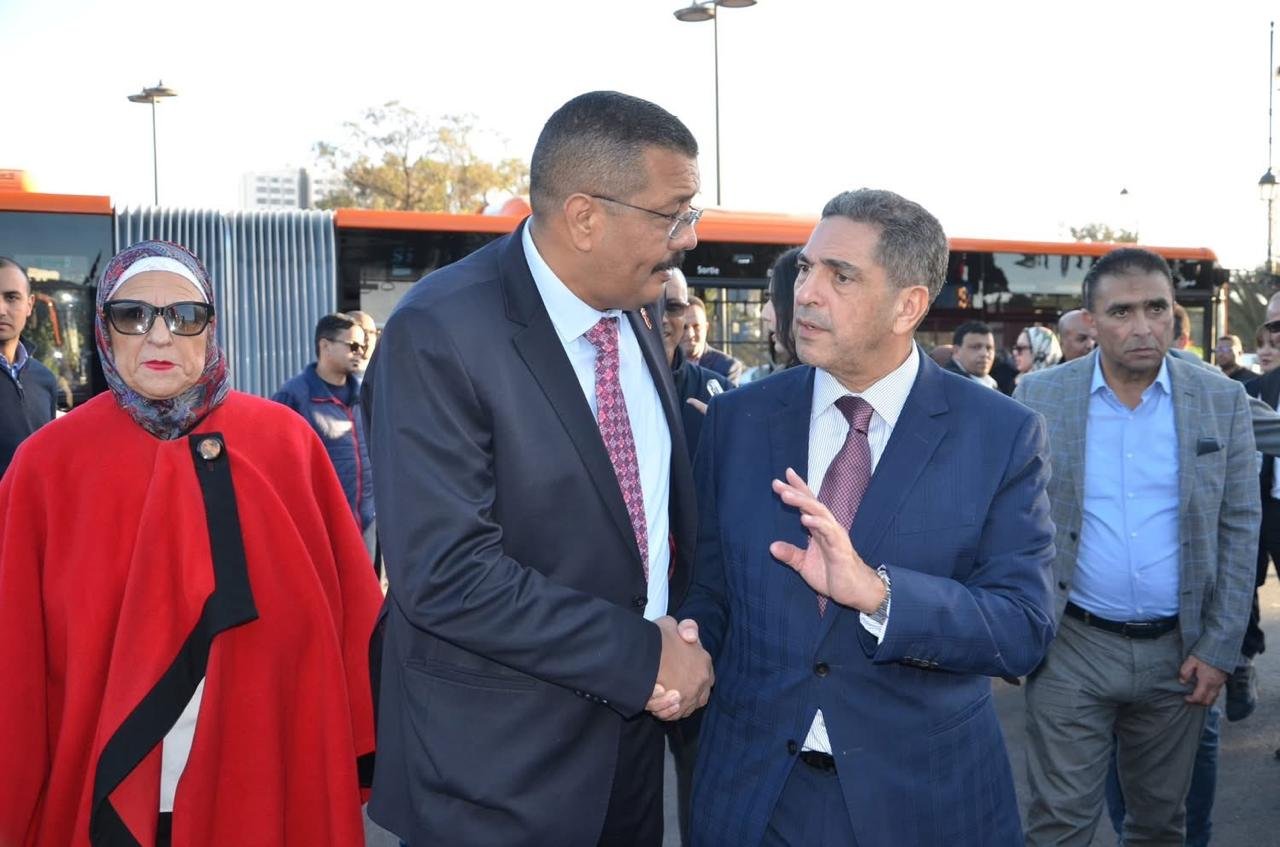 امزازي يشرف على اطلاق الدفعة الأولى من الحافلات الذكية بأكادير الكبير