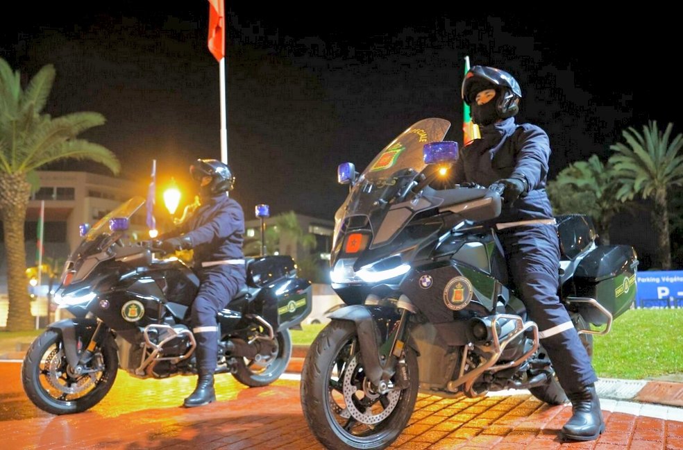 نشر كوكبات من دراجيي القوات الخاصة لتأمين منافسات كأس أمم إفريقيا لكرة القدم