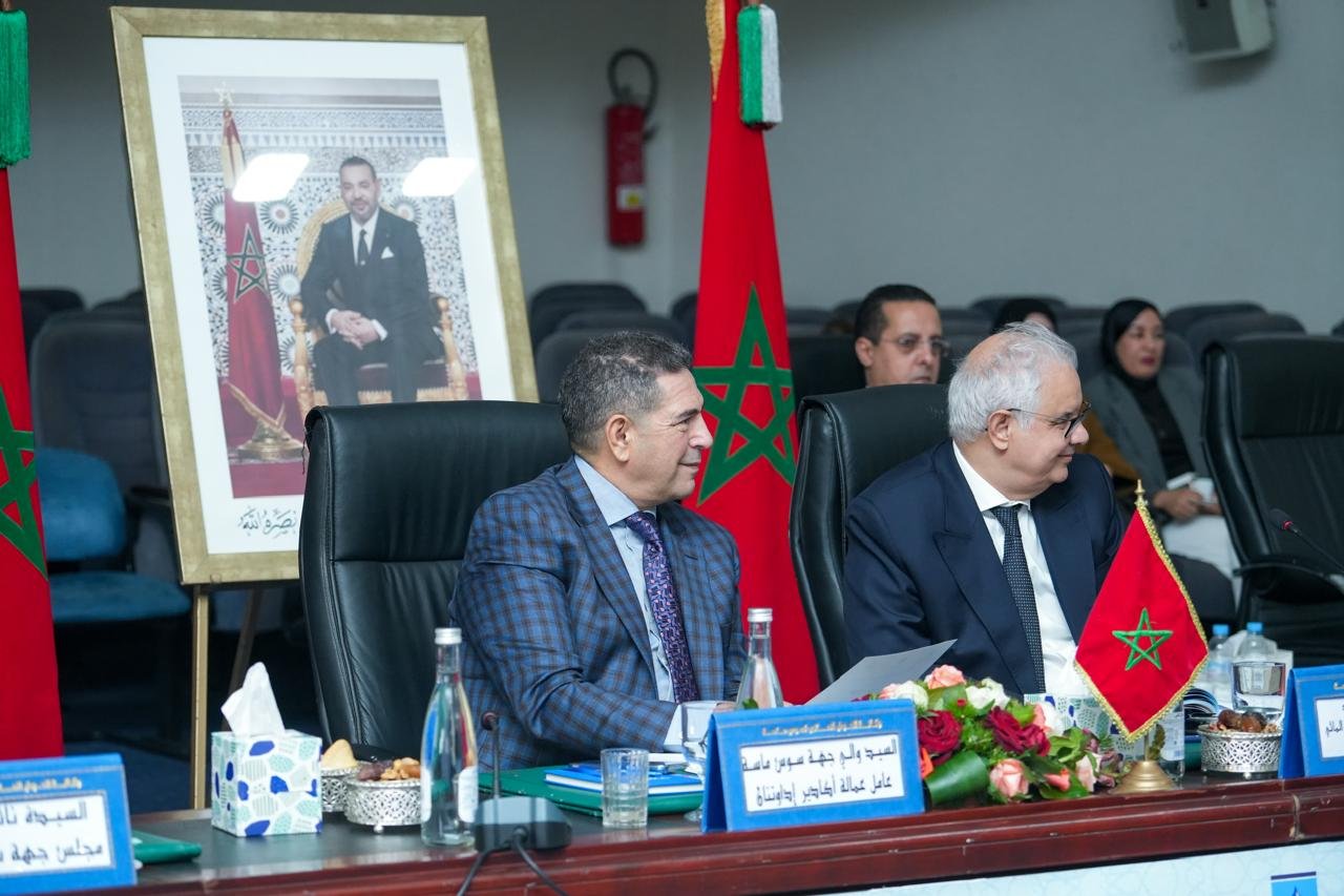 وزير التجهيز و الماء يودع سنوات الجفاف بجهة سوس ماسة