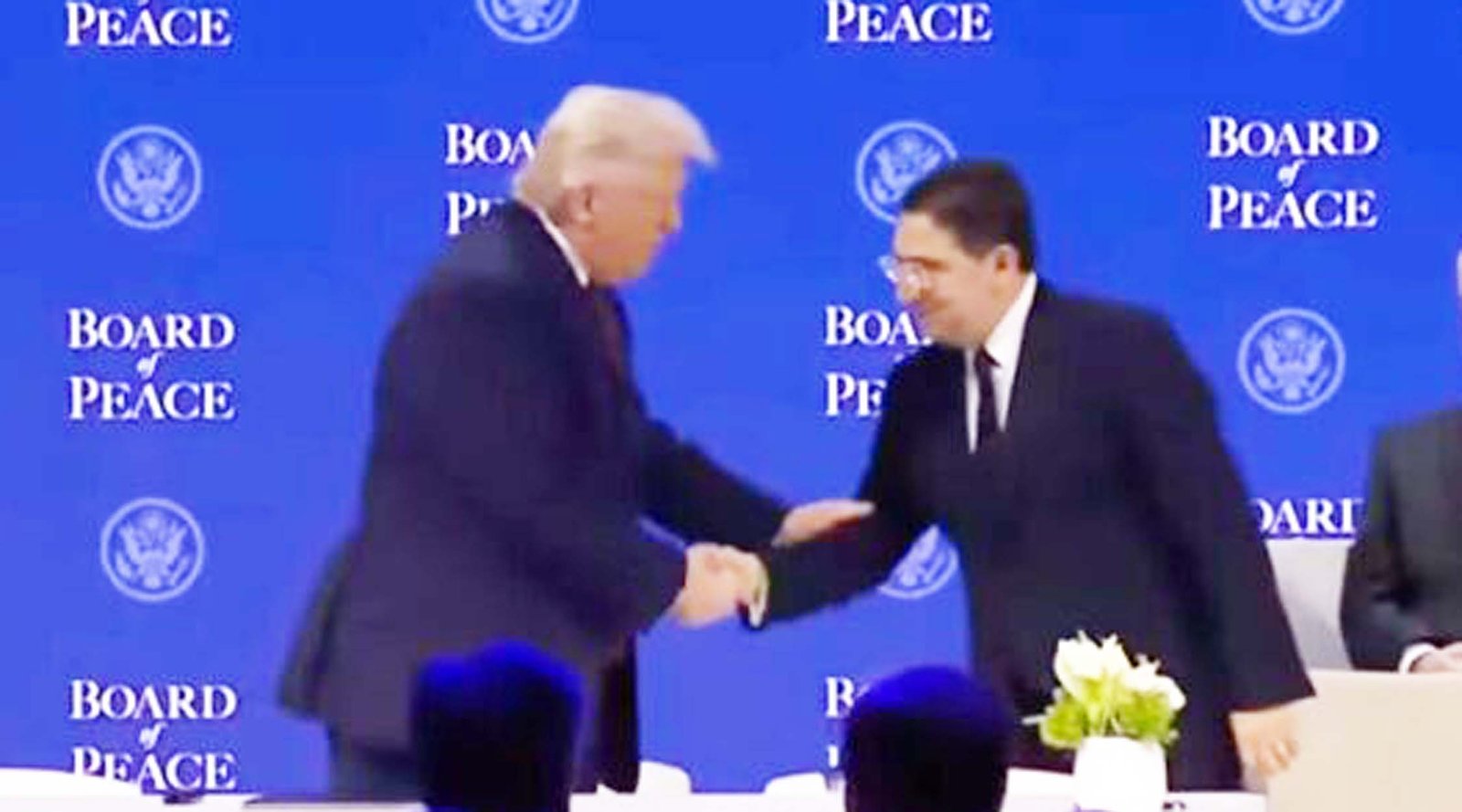 المغرب يشارك بدافوس في التوقيع على ميثاق إحداث مجلس السلام