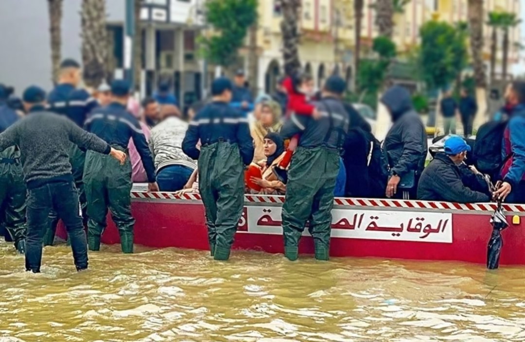 بسبب الفيضانات السلطات تخلي 13 حيا من السكان بالقصر الكبير