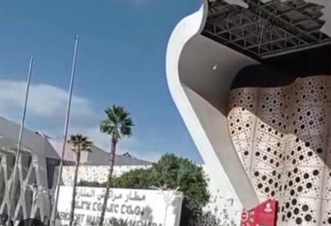 اخبار سقوط سقف بمطار المنارة مراكش و المكتب الوطني يصدر بلاغ