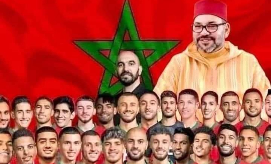 الركراكي: شكرآ لجلالة الملك على نظرته الثاقبة والدعم الكبير الذي منحنا إياه قبل انطلاق البطولة”.