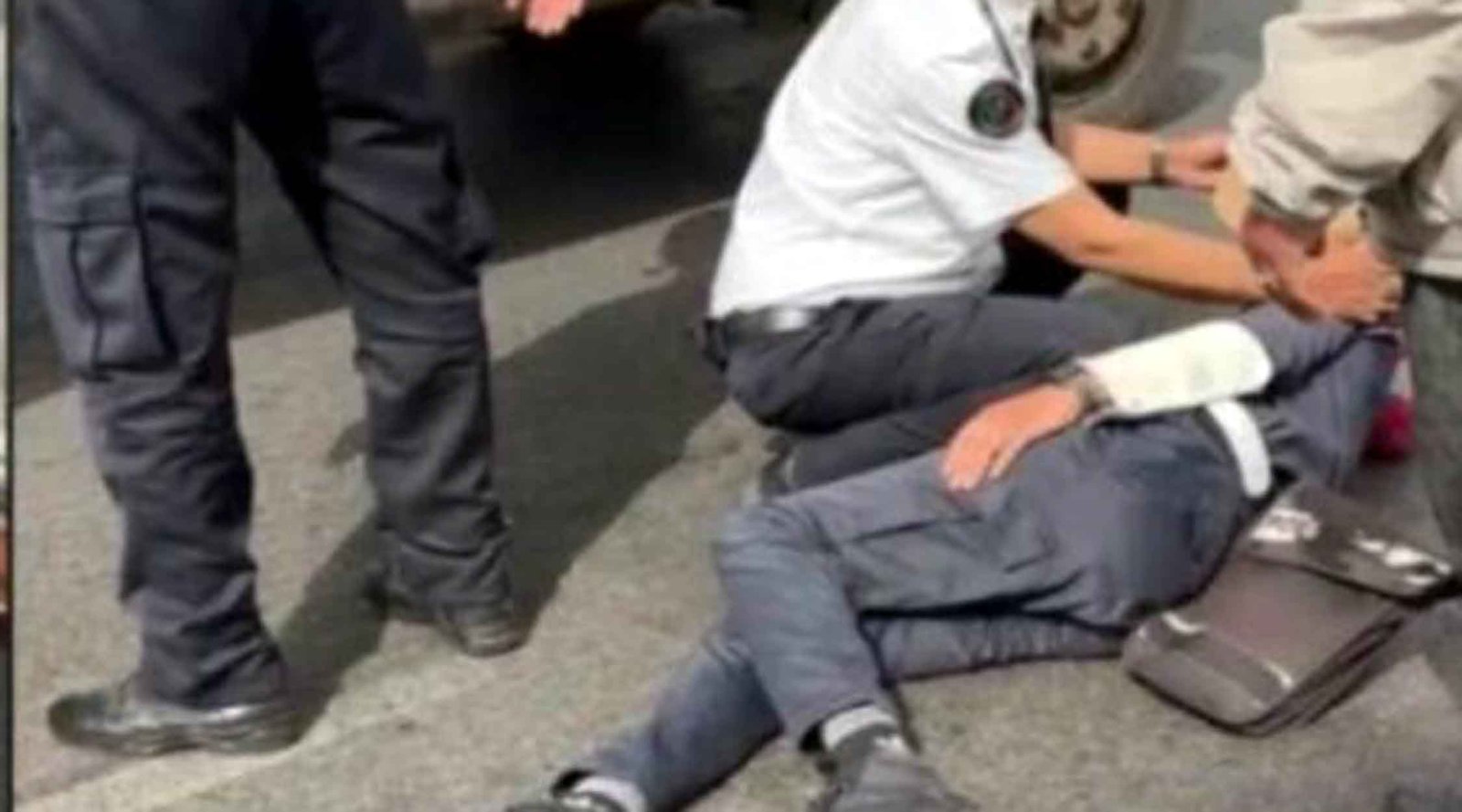 استمرار الدراجات النارية في دهس رجال الامن هذه المرة بالقنيطرة