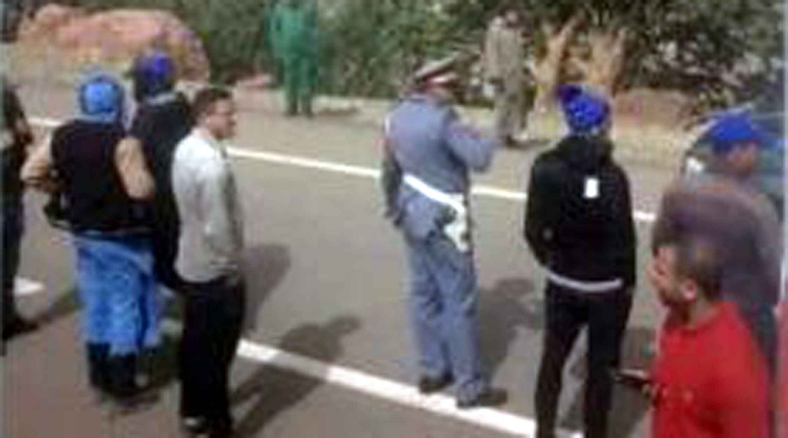 الرياح العتية تتسبب في شل الطريق بين مراكش و ورززات