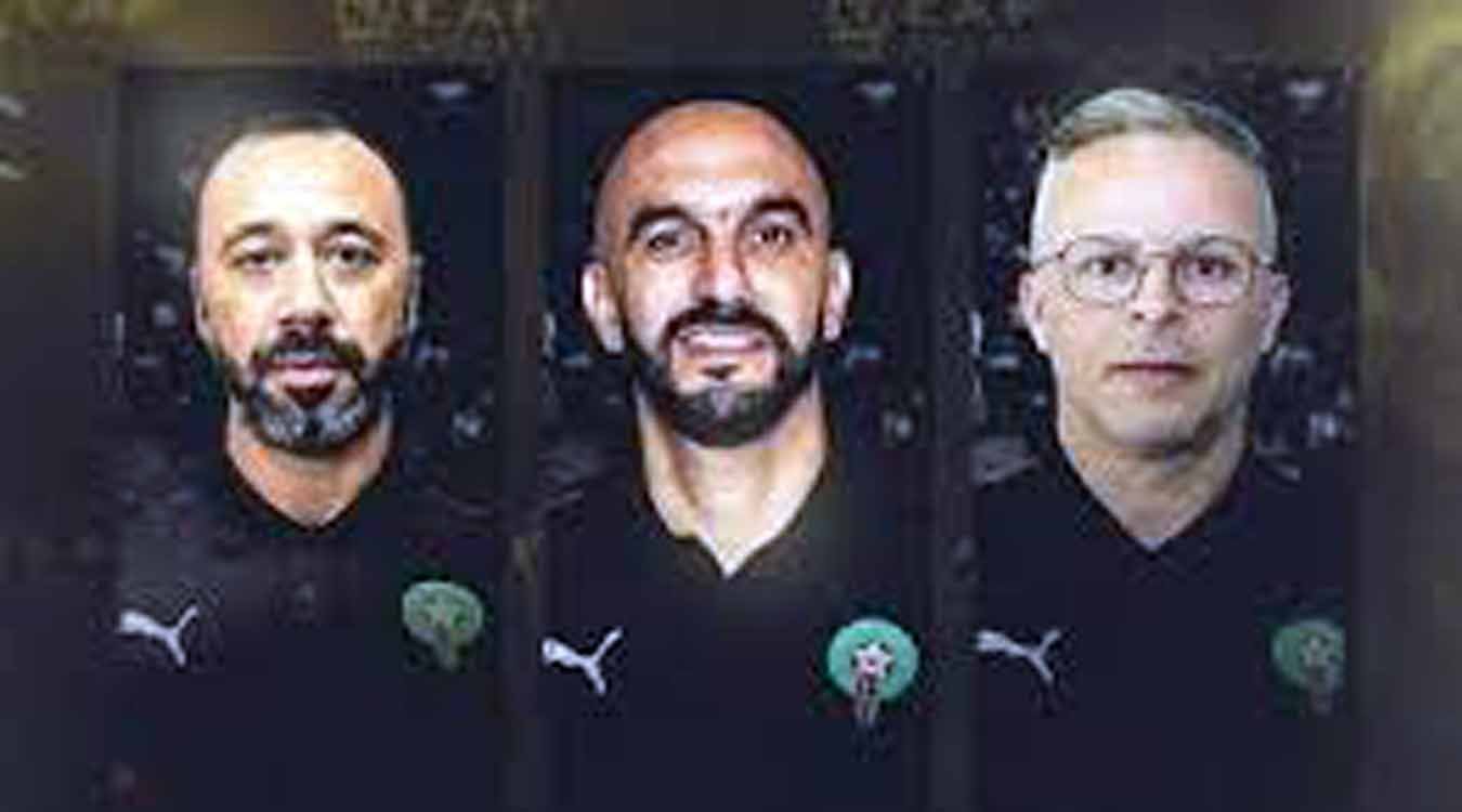 اخبار عن انضمام وهبي والسكتيوي وباها لطاقم فريق المنتخب الوطني المغربي