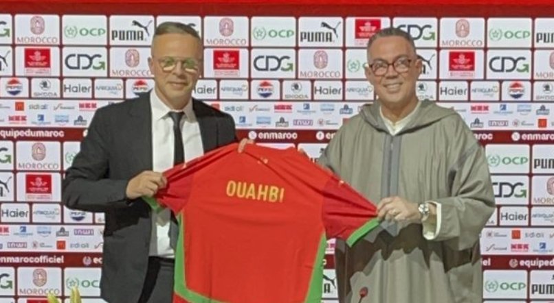 فوزي لقجع يعلن رسمياً تعيين محمد وهبي مدربا للمنتخب الوطني