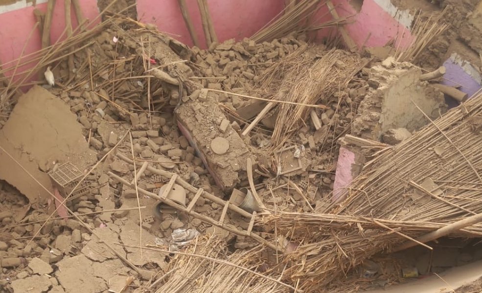 مصرع شخصان في انهيار بيوت طينية ضواحي مراكش و جمعية حقوقية تدخل على الخط