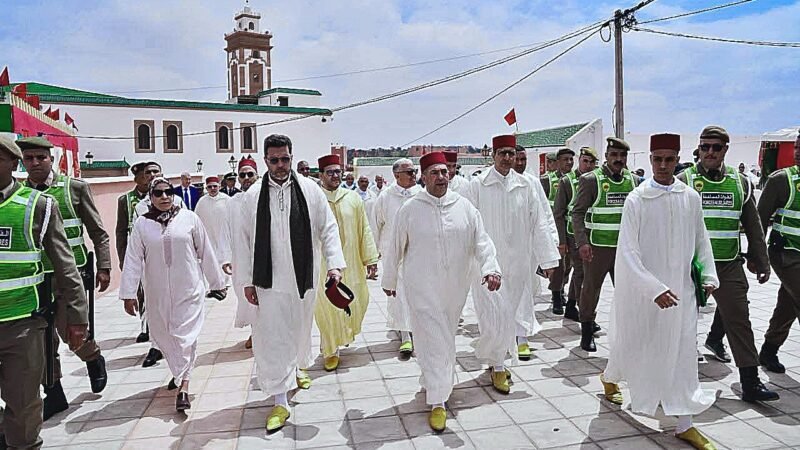 الوالي امزازي يشرف على افتتاح فعاليات الموسم الديني للا تعلات بجماعة تسكدلت، إقليم اشتوكة آيت باها